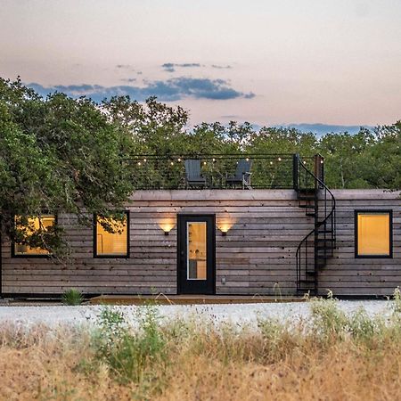 New! The Texas Longhorn-Luxury Container Home Fredericksburg Extérieur photo